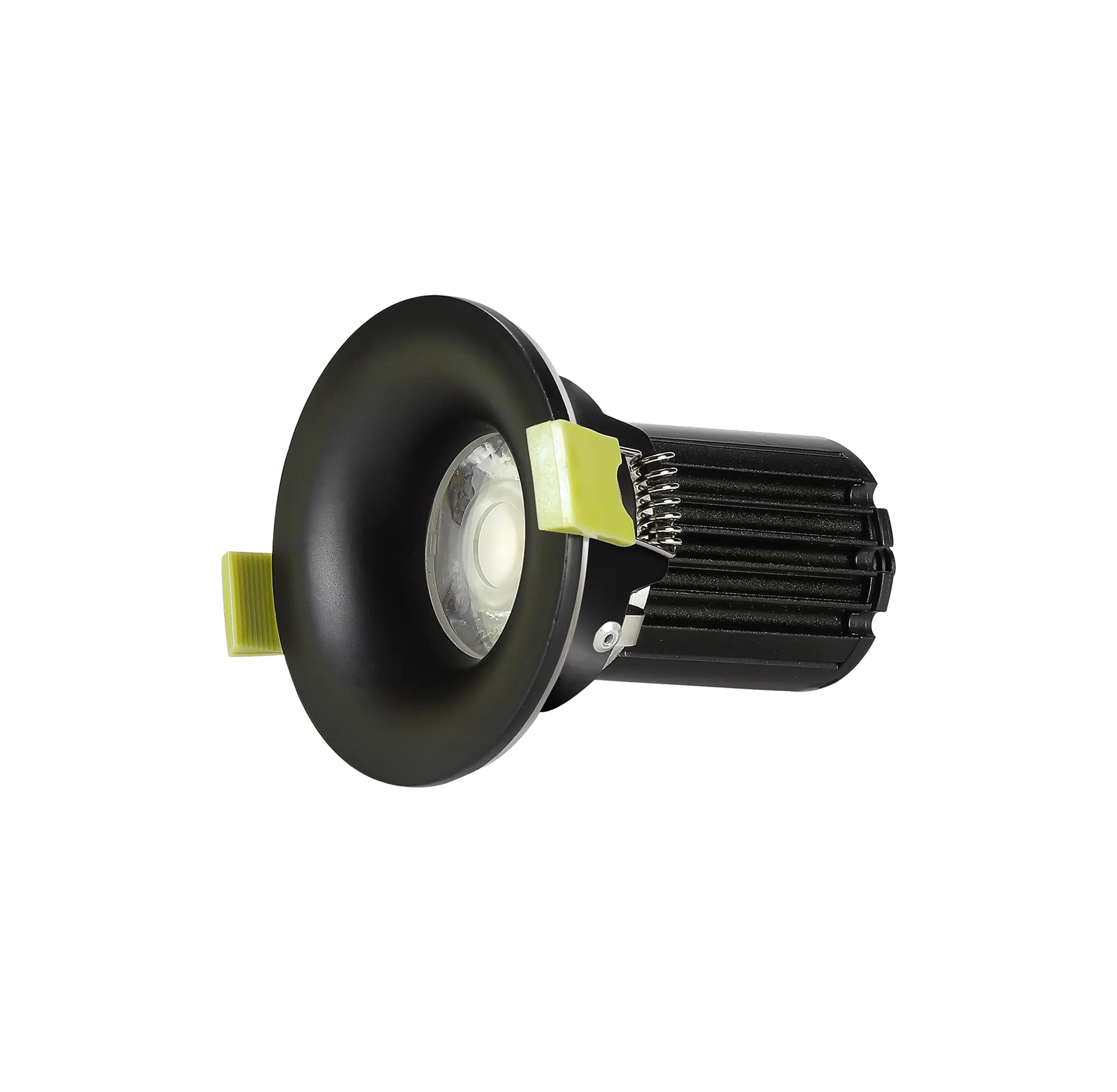 Bruve 10 Tridonic Powered 10W 2700K 710lm 36° CRI>90 LED Engine Matt Black Fixed Round Recessed Downlight, Inner Glass cover, IP65 DM200765  Dlux Bruve 10 IP65